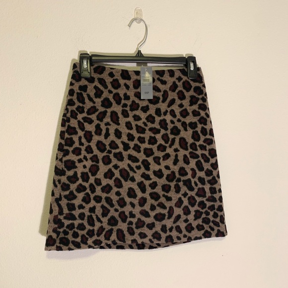 NWT Ann Taylor Animal Print Skirt - Picture 1 of 4